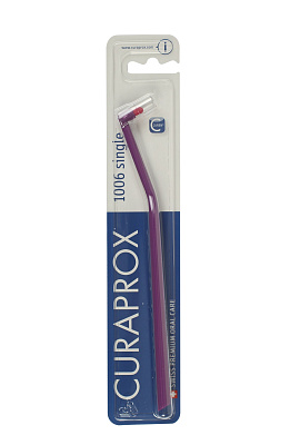 Щетка монопучковая single&sulcular 6мм CS 1006 Curaprox